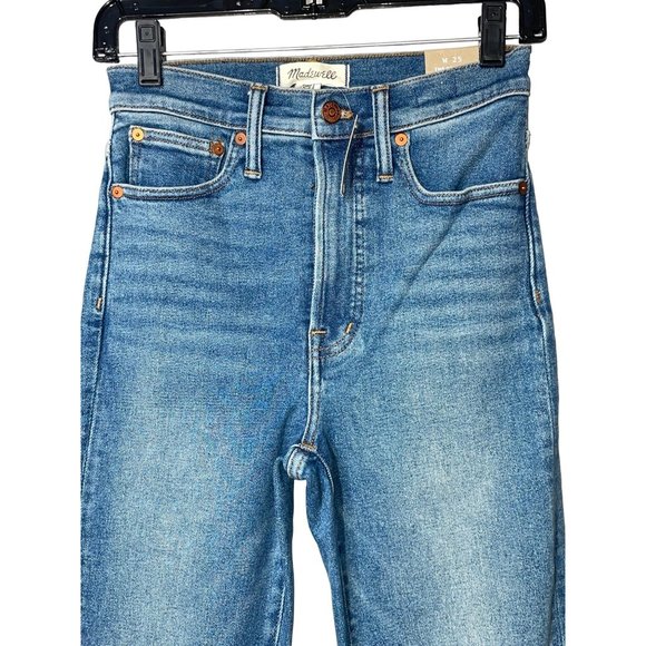 Madewell The Perfect Vintage Jean in Melgrove Wash 25 New Denim Pants (hemmed) - Picture 6 of 15